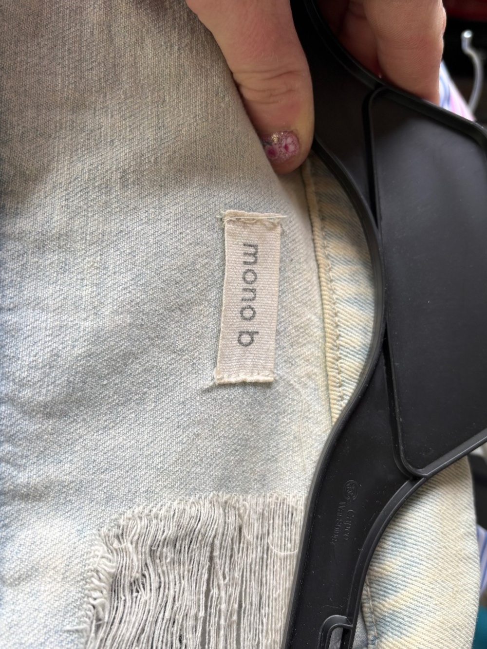 Ladies, blue, jean jacket